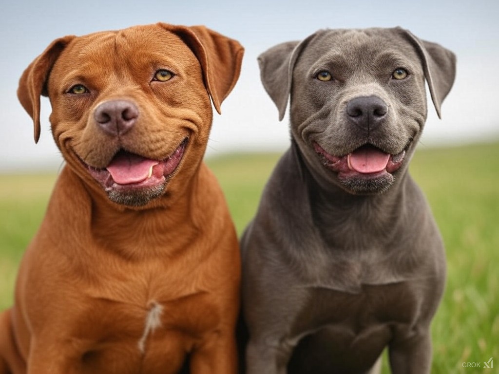 Difference Between Red and Blue Nose Pitbull